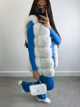 Načítať obrázok do zobrazovača galérie, Dámska hustá pravá kožušinová vesta z líšky "JULY" Clothing Topkozuchy.sk