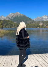 Načítať obrázok do zobrazovača galérie, Dámska hustá pravá kožušinová vesta z líšky "JULY" Clothing Topkozuchy.sk