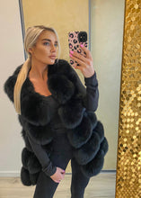 Načítať obrázok do zobrazovača galérie, Dámska hustá pravá kožušinová vesta z líšky "JULY" Clothing Topkozuchy.sk