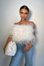 Načítať obrázok do zobrazovača galérie, Dámsky sexi top z pravého peria JLO Clothing Topkozuchy.sk