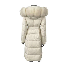Načítať obrázok do zobrazovača galérie, Dámska páperová zimná bunda s bohatým golierom “WARSAW” Damska dlha paperova bunda Topkozuchy.sk