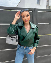 Načítať obrázok do zobrazovača galérie, Dámska štýlová pravá kožená bunda "AUSTIN" Dámska kožená bunda Topkozuchy.sk