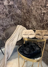 Načítať obrázok do zobrazovača galérie, Dámske pravé kvalitné kožušinové šlapky z norky "PRFCT" Dámske šlapky Topkozuchy.sk