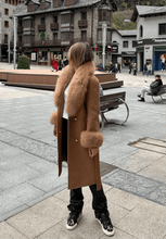 Načítať obrázok do zobrazovača galérie, Dámsky kabat z vlny a kašmíru “LEON” Topkožuchy.sk