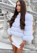 Načítať obrázok do zobrazovača galérie, Dámsky pravý kožuch z líšky "SWEETGIRL" Dámsky kožuch líška Topkozuchy.sk