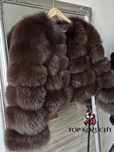 Načítať obrázok do zobrazovača galérie, Dámsky pravý kožuch z líšky "SWEETGIRL" Dámsky kožuch líška Topkozuchy.sk
