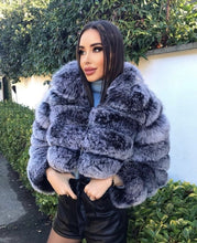Načítať obrázok do zobrazovača galérie, Dámsky pravý kožuch z polárnej líšky na zips COCO Dámsky kožuch z líšky Topkozuchy.sk