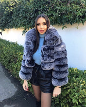 Načítať obrázok do zobrazovača galérie, Dámsky pravý kožuch z polárnej líšky na zips COCO Dámsky kožuch z líšky Topkozuchy.sk
