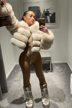 Načítať obrázok do zobrazovača galérie, Dámsky pravý kožuch z polárnej líšky na zips "COCO" Dámsky kožuch z líšky Topkozuchy.sk