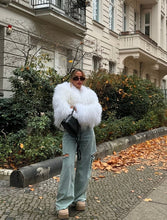 Načítať obrázok do zobrazovača galérie, Mongolský krátky kožuch “CLOE” damsky mongolsky kožuch Topkozuchy.sk