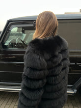 Načítať obrázok do zobrazovača galérie, Dámsky 4v1 pravý kožuch/vesta z líšky - hodinkové rukávy "FUTURE" Dámsky pravy kožuch z líšky Topkozuchy.sk