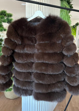 Načítať obrázok do zobrazovača galérie, Dámsky 4v1 pravý kožuch/vesta z líšky - hodinkové rukávy "FUTURE" Dámsky pravy kožuch z líšky Topkozuchy.sk