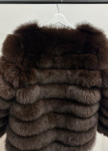 Načítať obrázok do zobrazovača galérie, Dámsky 4v1 pravý kožuch/vesta z líšky - hodinkové rukávy "FUTURE" Dámsky pravy kožuch z líšky Topkozuchy.sk