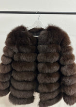 Načítať obrázok do zobrazovača galérie, Dámsky 4v1 pravý kožuch/vesta z líšky - hodinkové rukávy "FUTURE" Dámsky pravy kožuch z líšky Topkozuchy.sk