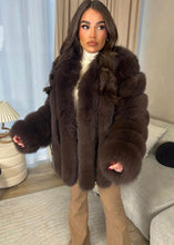 Načítať obrázok do zobrazovača galérie, Dámsky hustý luxusný pravý kožuch z líšky "LEILA" Dámsky pravy kožuch z líšky Topkozuchy.sk