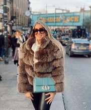 Načítať obrázok do zobrazovača galérie, Dámsky pravý kožuch z líšky s golierom TALY Clothing Topkozuchy.sk