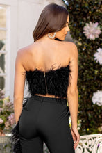Načítať obrázok do zobrazovača galérie, Dámsky sexi top z pravého peria JLO Clothing Topkozuchy.sk