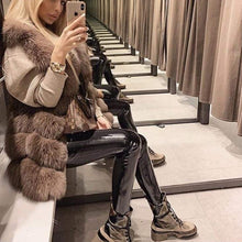 Načítať obrázok do zobrazovača galérie, Dámska hustá pravá kožušinová vesta z líšky JULY Topkozuchy.sk