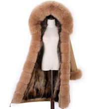 Načítať obrázok do zobrazovača galérie, Dámska nepremokavá dlhá párka s pravou kožušinou VISION Topkožuchy.sk