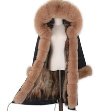 Načítať obrázok do zobrazovača galérie, Dámska nepremokavá dlhá párka s pravou kožušinou VISION Topkožuchy.sk