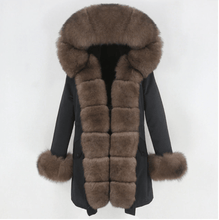 Načítať obrázok do zobrazovača galérie, Dámska zimná nepremokavá párka s pravou kožušinou EMILY Dámska parka Topkozuchy.sk
