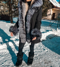 Načítať obrázok do zobrazovača galérie, Dámska zimná nepremokavá párka s pravou kožušinou EMILY Dámska parka Topkozuchy.sk