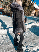 Načítať obrázok do zobrazovača galérie, Dámska zimná nepremokavá párka s pravou kožušinou EMILY Dámska parka Topkozuchy.sk