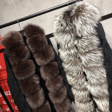 Načítať obrázok do zobrazovača galérie, Dámsky kardigán s bohatým golierom s pravou kožušinou HIGHLY Dámsky kardigán s pravou kožušinou Topkozuchy.sk