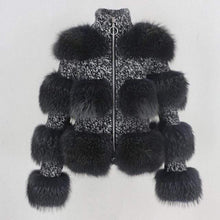 Načítať obrázok do zobrazovača galérie, Dámsky pravý kožuch mýval LUXURY Dámsky kožuch myval Topkozuchy.sk