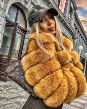 Načítať obrázok do zobrazovača galérie, Dámsky pravý kožuch z polárnej líšky na zips COCO Dámsky kožuch z líšky Topkozuchy.sk