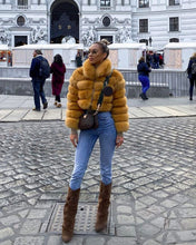 Načítať obrázok do zobrazovača galérie, Dámsky pravý kožuch z polárnej líšky na zips COCO Dámsky kožuch z líšky Topkozuchy.sk