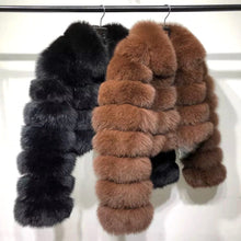 Načítať obrázok do zobrazovača galérie, Dámsky pravý kožuch z polárnej líšky na zips COCO Dámsky kožuch z líšky Topkozuchy.sk