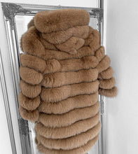 Načítať obrázok do zobrazovača galérie, Dámsky pravý kožuch z líšky s kapucňou 6v1 HOOODY Topkozuchy.sk