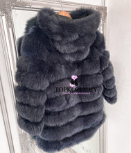 Načítať obrázok do zobrazovača galérie, Dámsky pravý kožuch z líšky s kapucňou 6v1 HOOODY Topkozuchy.sk