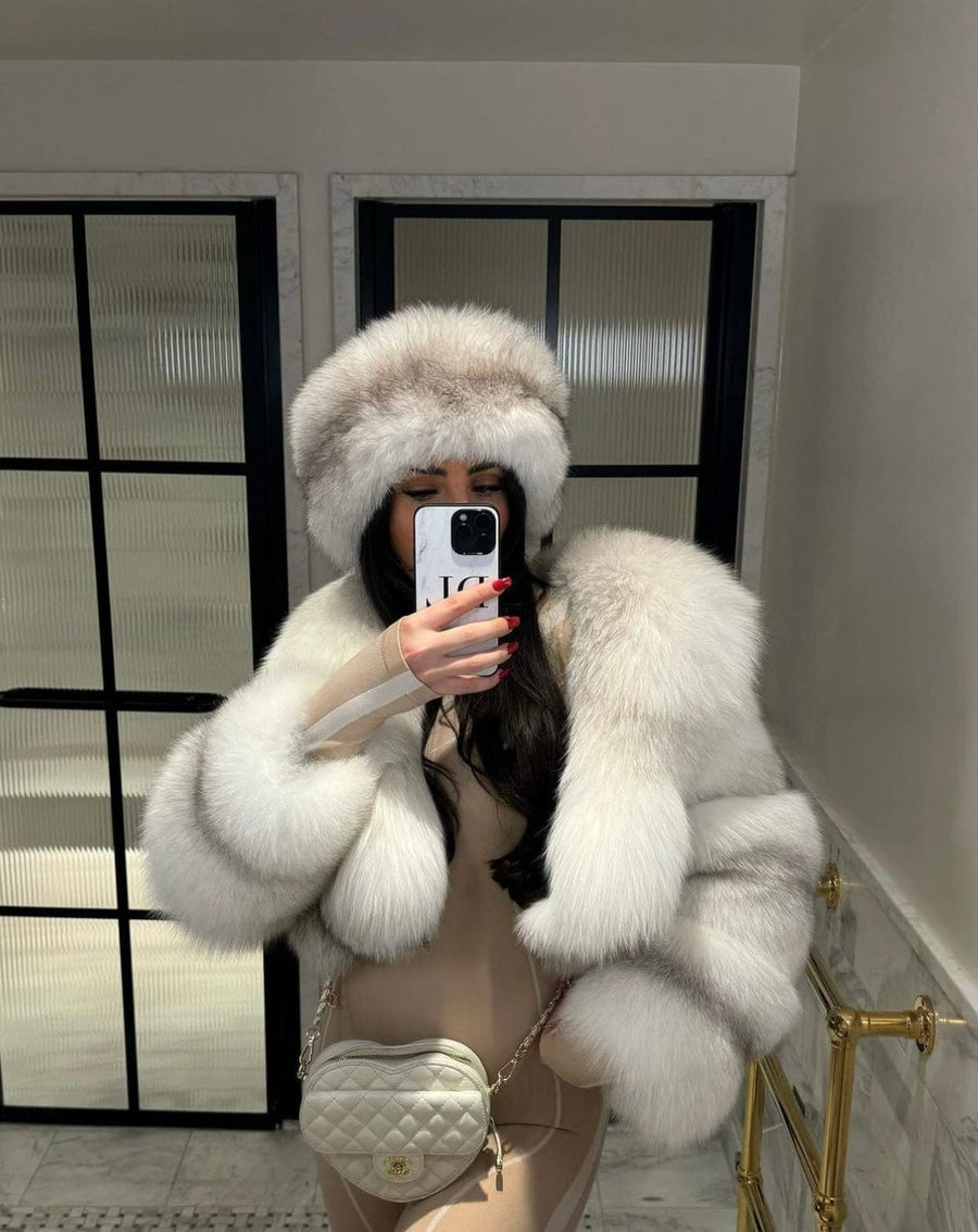 Dámsky luxusný kožuch z líšky "SERENA" Clothing Topkozuchy.sk