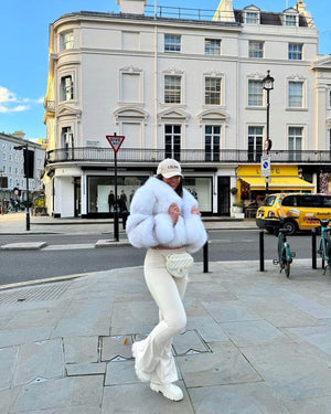 Dámsky luxusný kožuch z líšky "SERENA" Clothing Topkozuchy.sk