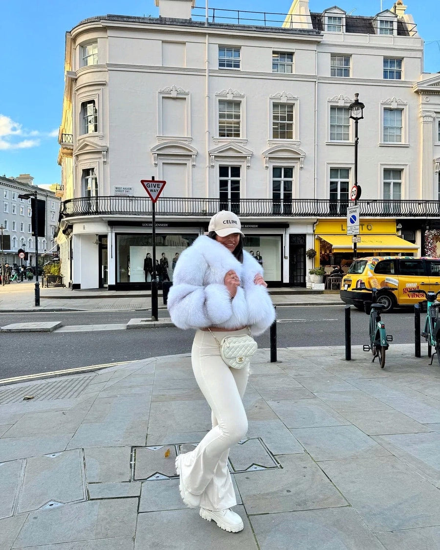 Dámsky luxusný kožuch z líšky "SERENA" Clothing Topkozuchy.sk