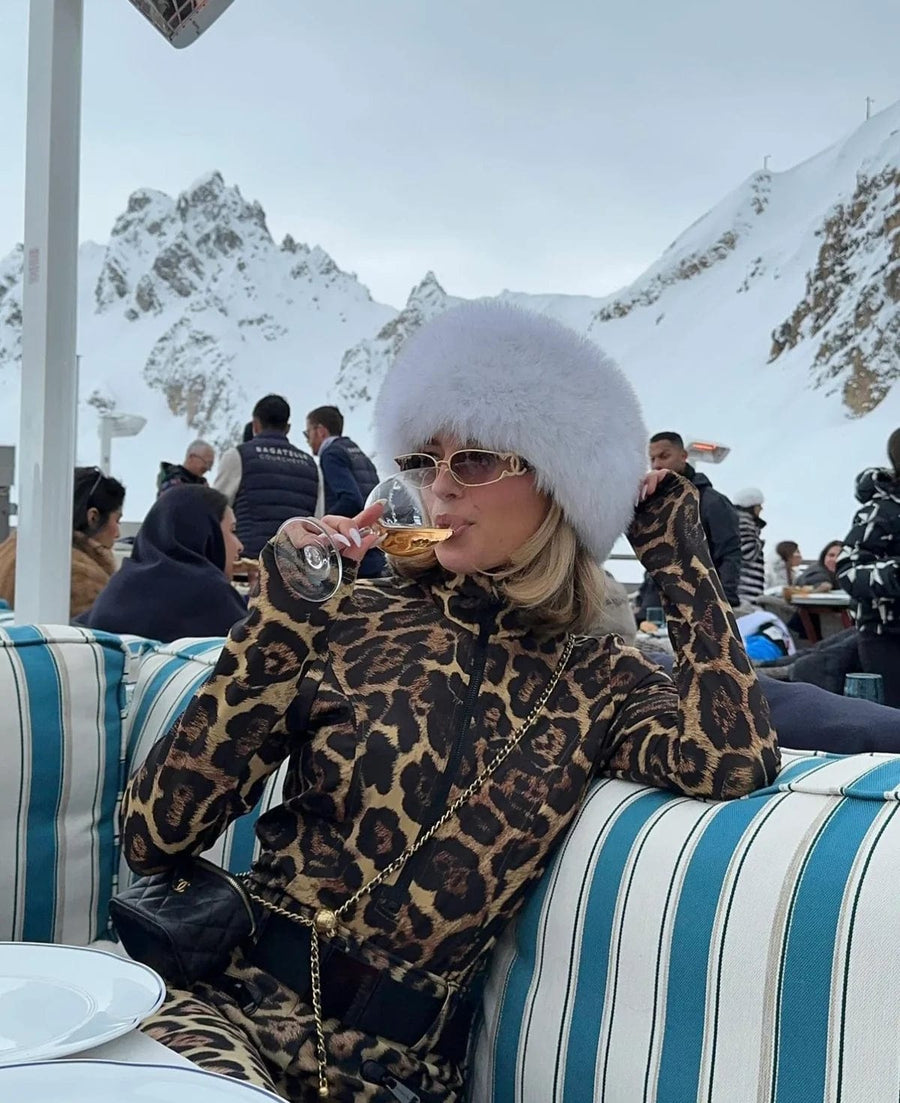 Kožušinová čelenka z líšky CELINES, foto 3