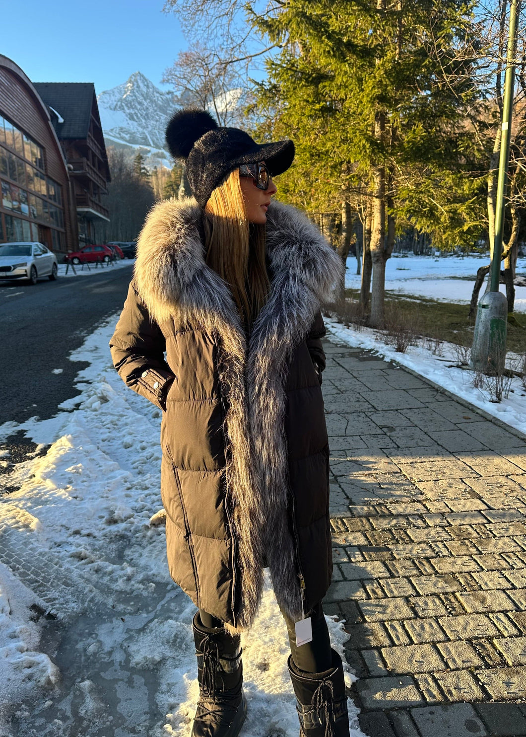 Dámska luxusná zimná bunda “DAYA” Topkožuchy.sk