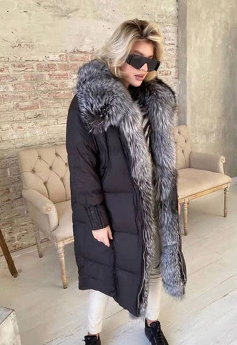 Dámska luxusná zimná bunda “DNK” Topkožuchy.sk