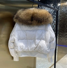 Načítať obrázok do zobrazovača galérie, Dámska oversize páperová bunda “ELIE” Topkožuchy.sk
