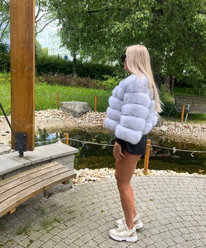 Dámsky pravý kožuch z líšky SWEETGIRL Dámsky kožuch líška Topkozuchy.sk