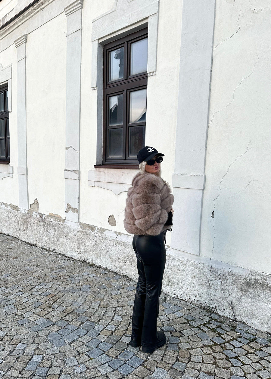 Dámsky pravý kožuch z líšky "SWEETGIRL" Dámsky kožuch líška Topkozuchy.sk