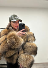 Načítať obrázok do zobrazovača galérie, Dámsky pravý kožuch mýval &quot;LUXURY&quot; Dámsky kožuch myval Topkozuchy.sk
