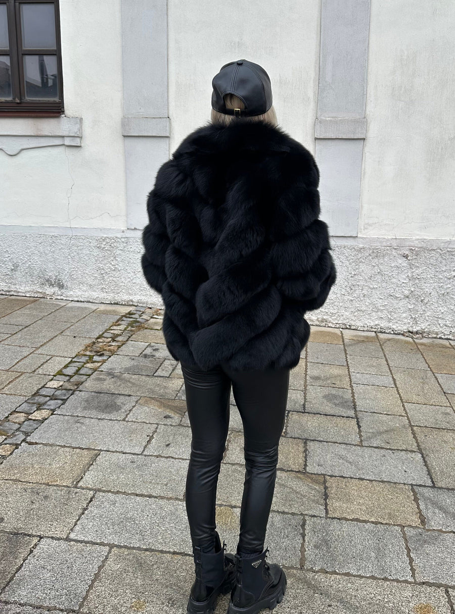 Luxusný kožuch z líšky BAKARAT, foto 3