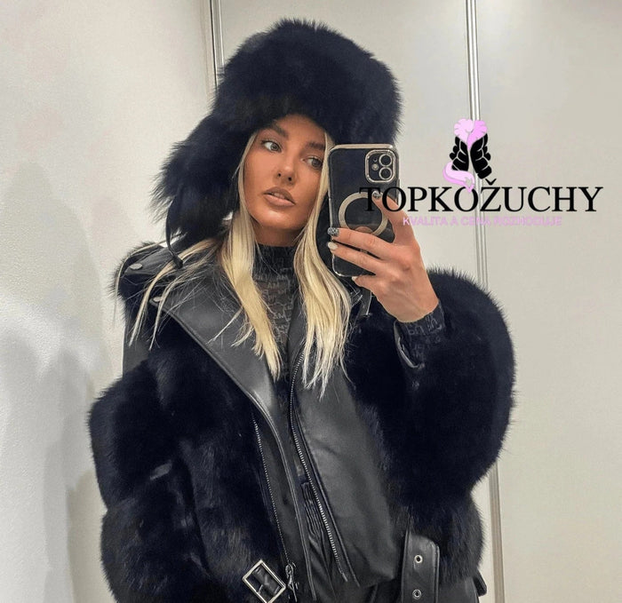 Unisex pravá kožušinová čiapka baranica VEYY Kožušinová čiapka Topkozuchy.sk