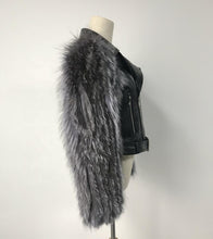 Načítať obrázok do zobrazovača galérie, Dámska luxusná pravá kožená bunda s pravou kožušinou CARLO Clothing Topkozuchy.sk
