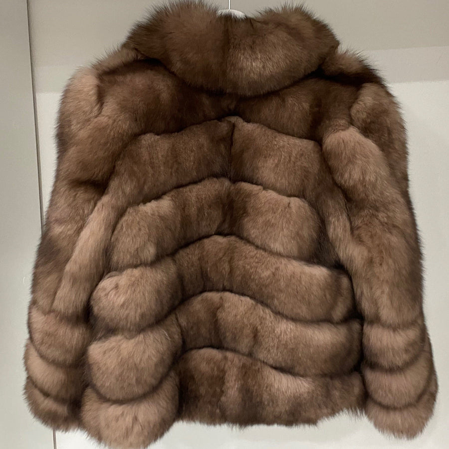Dámsky luxusný pravý kožuch z líšky CHARLOTE Clothing Topkozuchy.sk