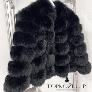 Dámsky pravý hustý kožuch EXCLUSIVE Clothing Topkozuchy.sk