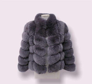 Dámsky pravý hustý kožuch EXCLUSIVE Clothing Topkozuchy.sk